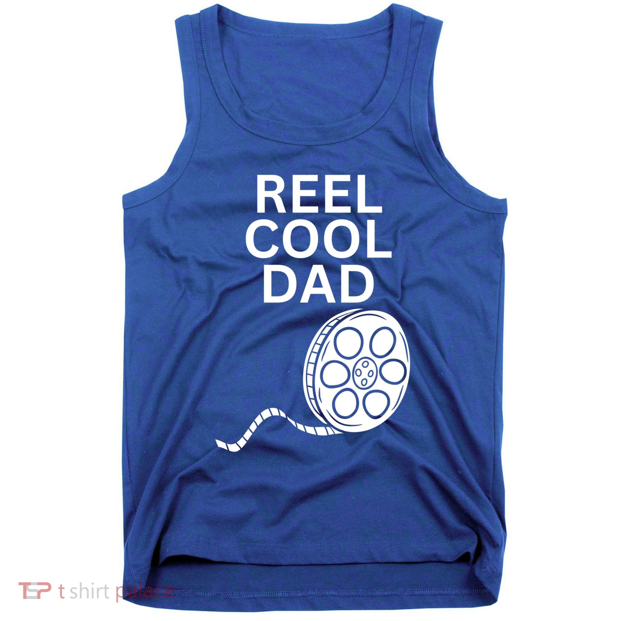 Movie Producer Or Actor Reel Cool Dad Fathers Day Cool Gift Tank Top
