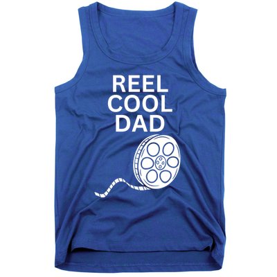 Movie Producer Or Actor Reel Cool Dad Fathers Day Cool Gift Tank Top