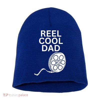 Movie Producer Or Actor Reel Cool Dad Fathers Day Cool Gift Short Acrylic Beanie