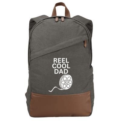 Movie Producer Or Actor Reel Cool Dad Fathers Day Cool Gift Cotton Canvas Backpack