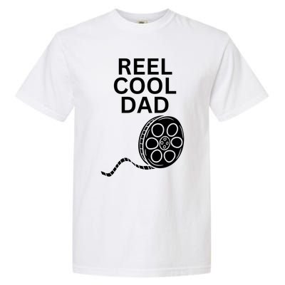 Movie Producer Or Actor Reel Cool Dad Fathers Day Cool Gift Garment-Dyed Heavyweight T-Shirt