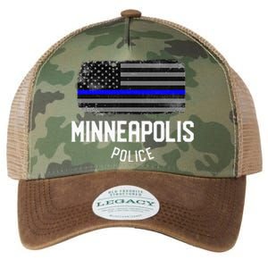 Minneapolis Police Officer Minnesota Policeman Duty Legacy Tie Dye Trucker Hat