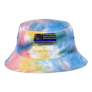 Minneapolis Police Officer Minnesota Policeman Duty Tie Dye Newport Bucket Hat