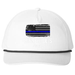 Minneapolis Police Officer Minnesota Policeman Duty Snapback Five-Panel Rope Hat