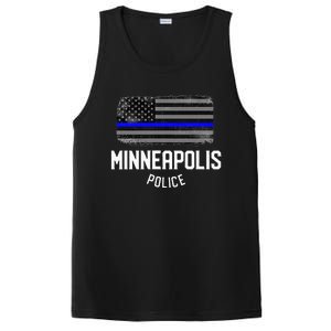 Minneapolis Police Officer Minnesota Policeman Duty PosiCharge Competitor Tank