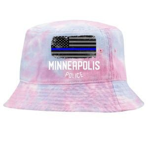 Minneapolis Police Officer Minnesota Policeman Duty Tie-Dyed Bucket Hat