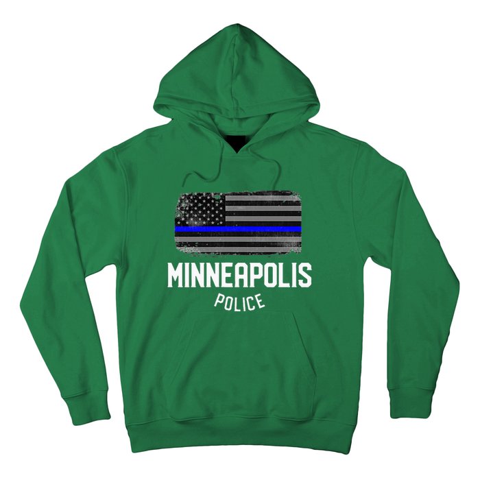 Minneapolis Police Officer Minnesota Policeman Duty Hoodie