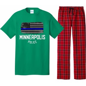 Minneapolis Police Officer Minnesota Policeman Duty Pajama Set