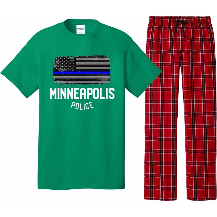 Minneapolis Police Officer Minnesota Policeman Duty Pajama Set