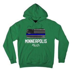 Minneapolis Police Officer Minnesota Policeman Duty Tall Hoodie