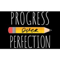 Motivational Progress Over Perfection Back To School Teacher Bumper Sticker