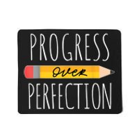 Motivational Progress Over Perfection Back To School Teacher Mousepad