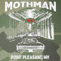 Mothman Point Pleasant WV Legacy Tie Dye Trucker Hat