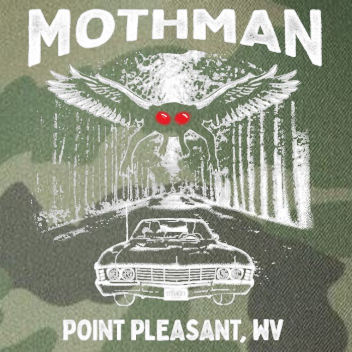 Mothman Point Pleasant WV Legacy Tie Dye Trucker Hat