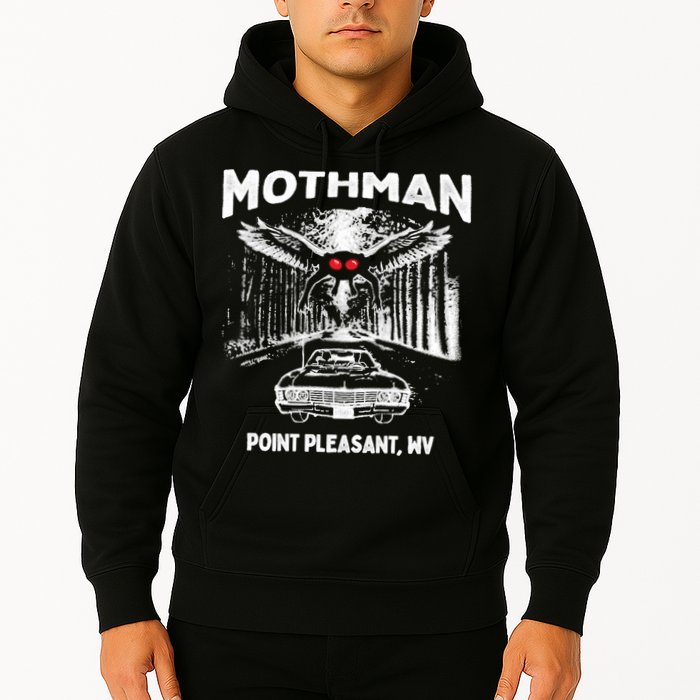 Mothman Point Pleasant WV Hoodie