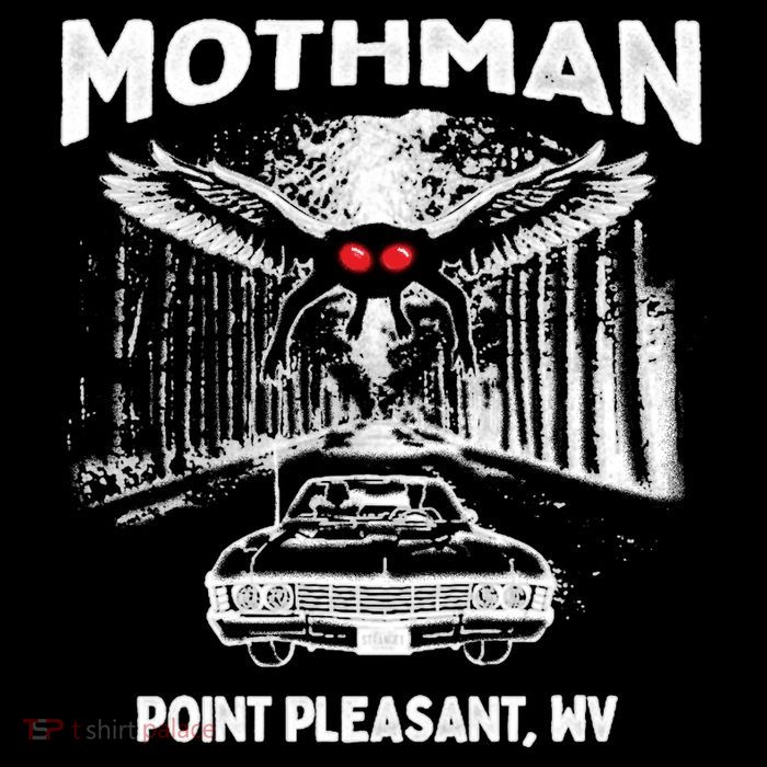 Mothman Point Pleasant WV Button