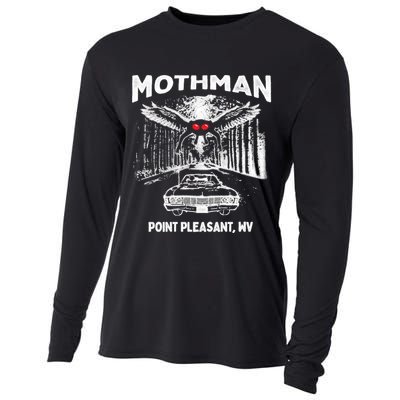 Mothman Point Pleasant WV Cooling Performance Long Sleeve Crew