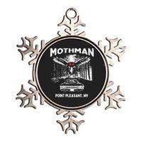 Mothman Point Pleasant WV Metallic Star Ornament