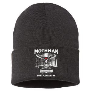 Mothman Point Pleasant WV Sustainable Knit Beanie