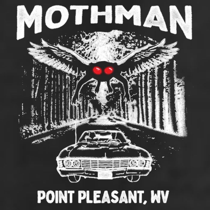 Mothman Point Pleasant WV Golf Towel