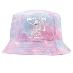 Mothman Point Pleasant WV Tie-Dyed Bucket Hat