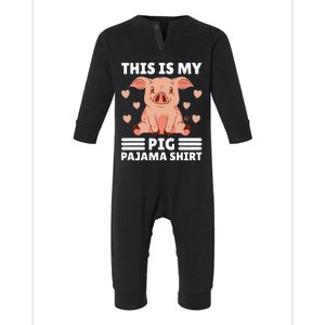 My Pig Pajama Women Pig Pjs Cute Pig Stuff Farmer Girl Infant Fleece One Piece