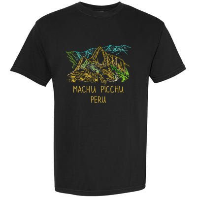 Machu Picchu Peru Garment-Dyed Heavyweight T-Shirt