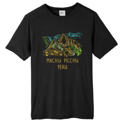 Machu Picchu Peru Tall Fusion ChromaSoft Performance T-Shirt