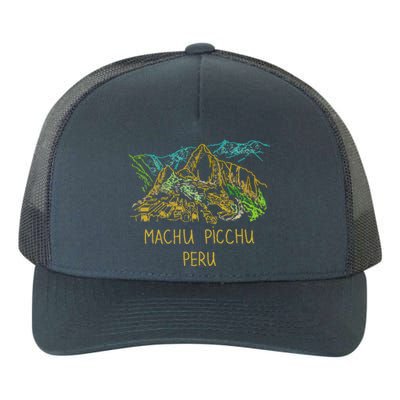 Machu Picchu Peru Yupoong Adult 5-Panel Trucker Hat