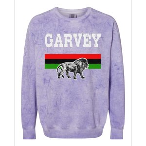 Melanin Pride Pan African Flag Garvey Colorblast Crewneck Sweatshirt