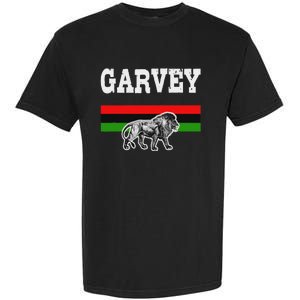 Melanin Pride Pan African Flag Garvey Garment-Dyed Heavyweight T-Shirt