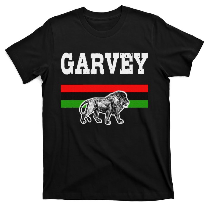 Melanin Pride Pan African Flag Garvey T-Shirt