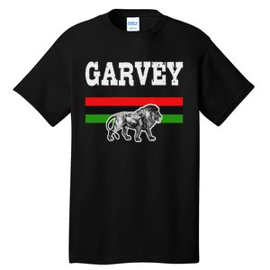 Melanin Pride Pan African Flag Garvey Tall T-Shirt