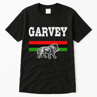 Melanin Pride Pan African Flag Garvey Tall T-Shirt