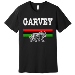 Melanin Pride Pan African Flag Garvey Premium T-Shirt