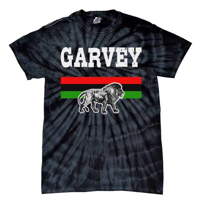 Melanin Pride Pan African Flag Garvey Tie-Dye T-Shirt