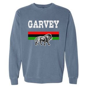 Melanin Pride Pan African Flag Garvey Garment-Dyed Sweatshirt