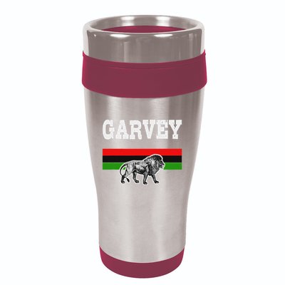 Melanin Pride Pan African Flag Garvey 16oz Travel Tumbler