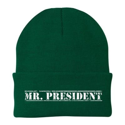 Mr. President President supporter For 4th Of July Knit Cap Winter Beanie