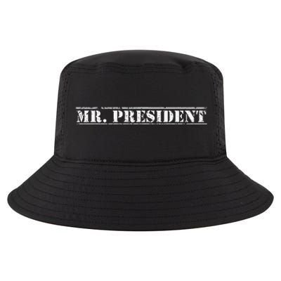 Mr. President President supporter For 4th Of July Cool Comfort Performance Bucket Hat