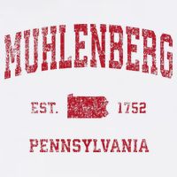 Muhlenberg Pennsylvania Pa Vintage Red Womens T-Shirt