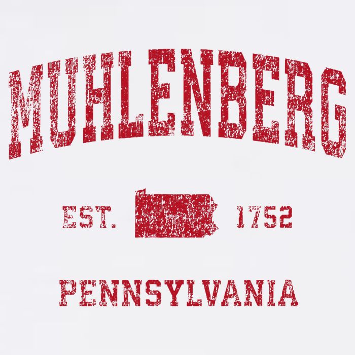 Muhlenberg Pennsylvania Pa Vintage Red Womens T-Shirt