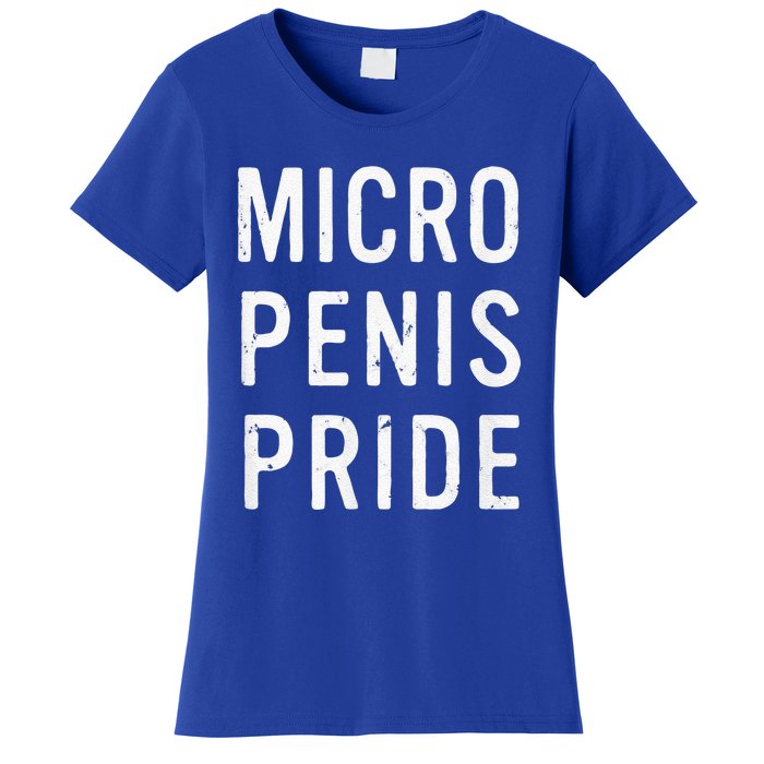 Micro Penis Pride Funny LGBT Pride Month Women's T-Shirt