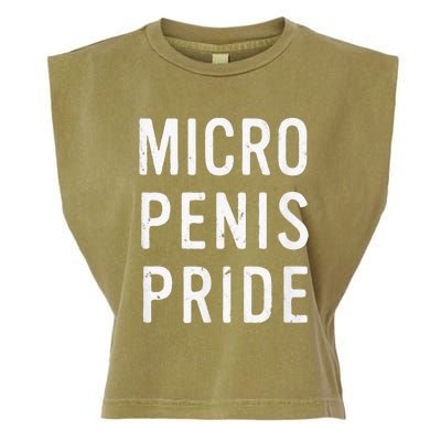 Micro Penis Pride Funny LGBT Pride Month Garment-Dyed Women's Muscle Tee