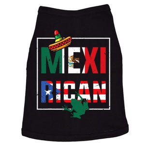 Mexirican Pride Puerto RicanMexican Flag Fusion Doggie Tank