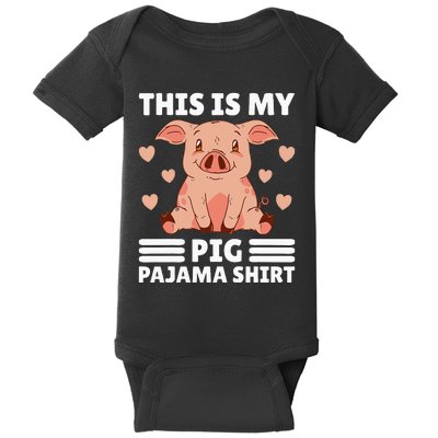 My Pig Pajama Women Pig Pjs Cute Pig Stuff Farmer Girl Baby Bodysuit