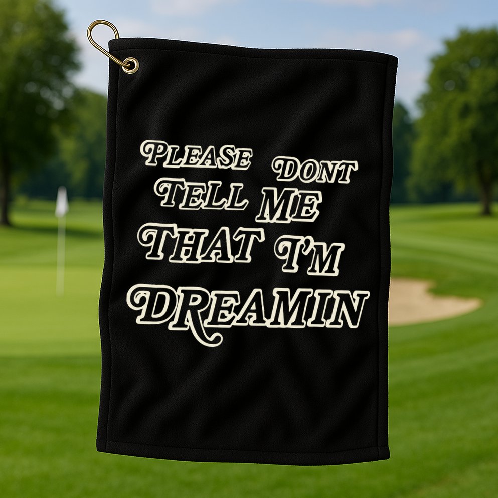 Mayday Parade Please DonT Tell Me That IM Dreamin Golf Towel