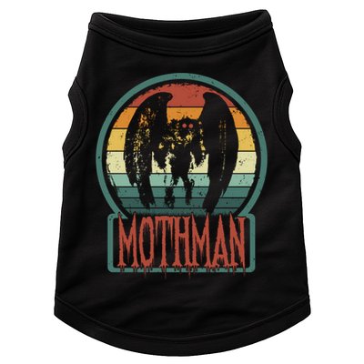 Moth Point Pleasant Retro Vintage Cryptid Cute Gift Doggie Tank