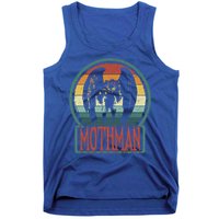 Moth Point Pleasant Retro Vintage Cryptid Cute Gift Tank Top