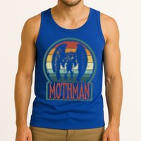 Moth Point Pleasant Retro Vintage Cryptid Cute Gift Tank Top
